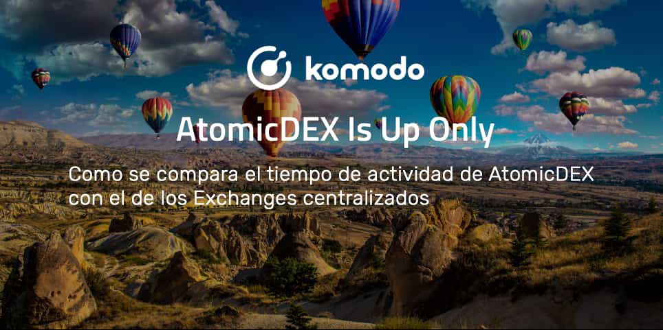 Cómo se compara el tiempo de actividad de AtomicDEX con el de los Exchanges Centralizados