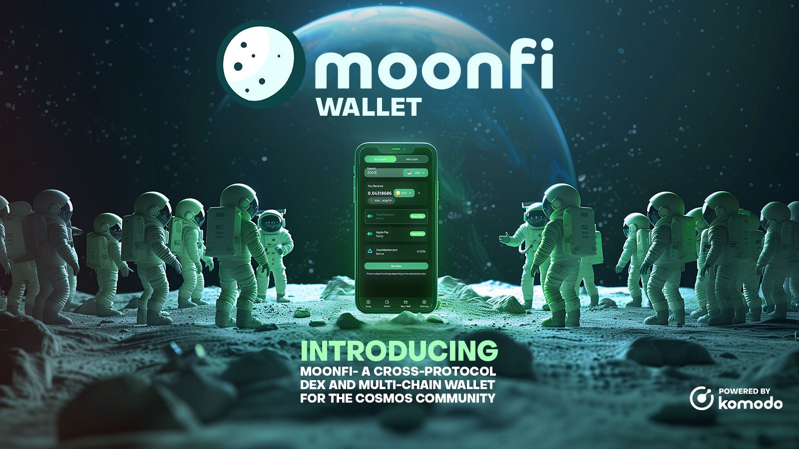 MoonFi - Presentación de una wallet multiprotocolo, DEX y multicadena para la comunidad Cosmos