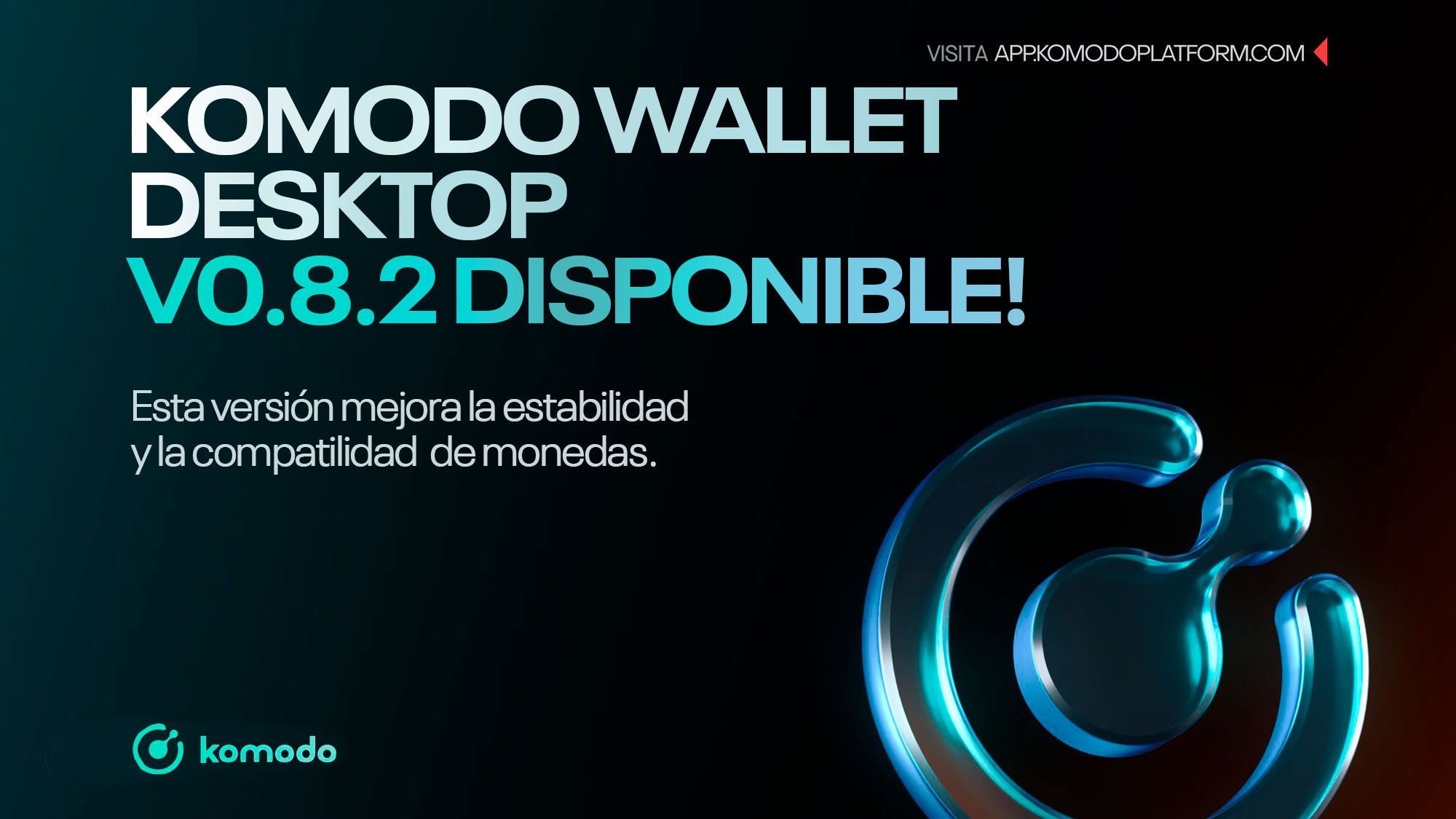 Komodo Wallet (escritorio) v0.8.2 ¡Ahora disponible!