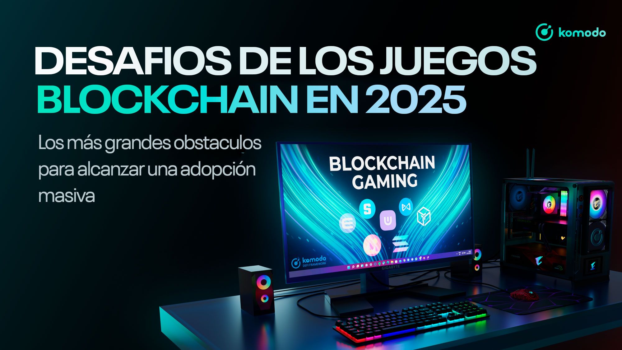 Cómo afrontar los desafíos de los juegos blockchain en 2025