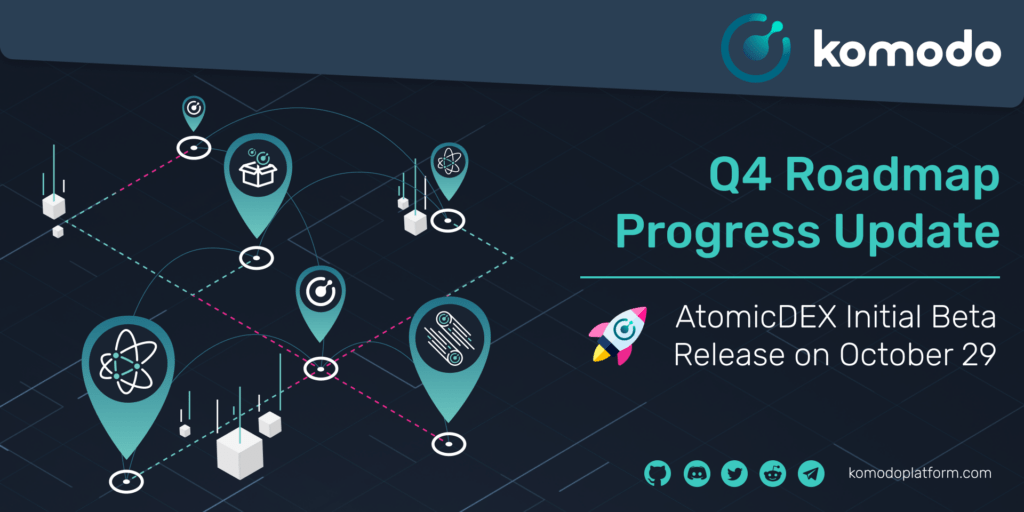 AtomicDEX v0.3 BETA —inicial— está listo para lanzarse el 29 de octubre 🚀