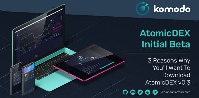 3 razones para descargar AtomicDEX