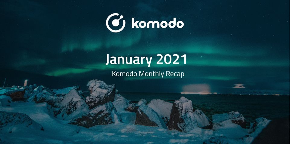 코모도 월간 보고서 - 2021 년 1 월